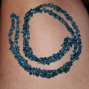 Tanzanite Polished Bead Necklace